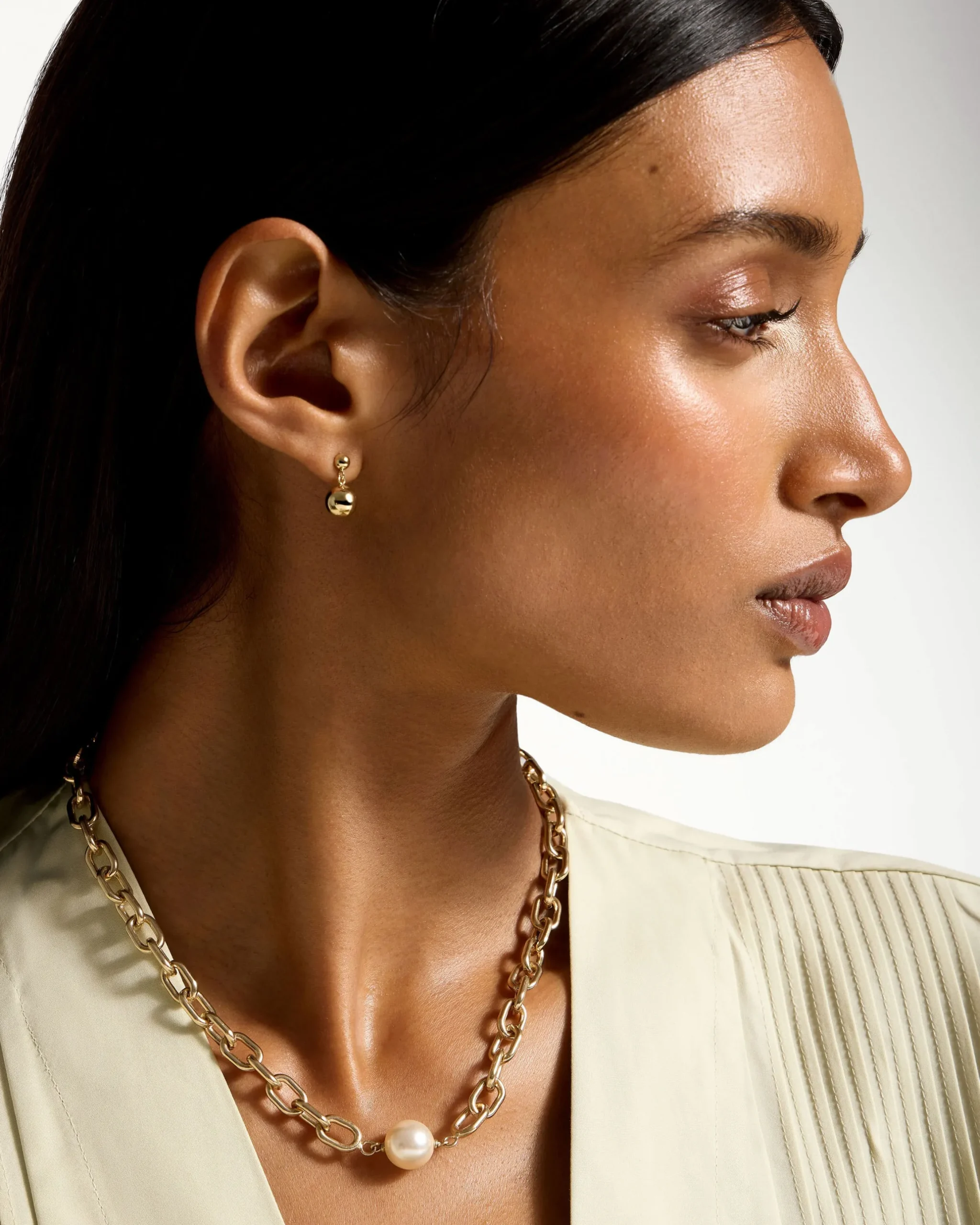 Lana Earrings - 22 Carat Gold Gilded