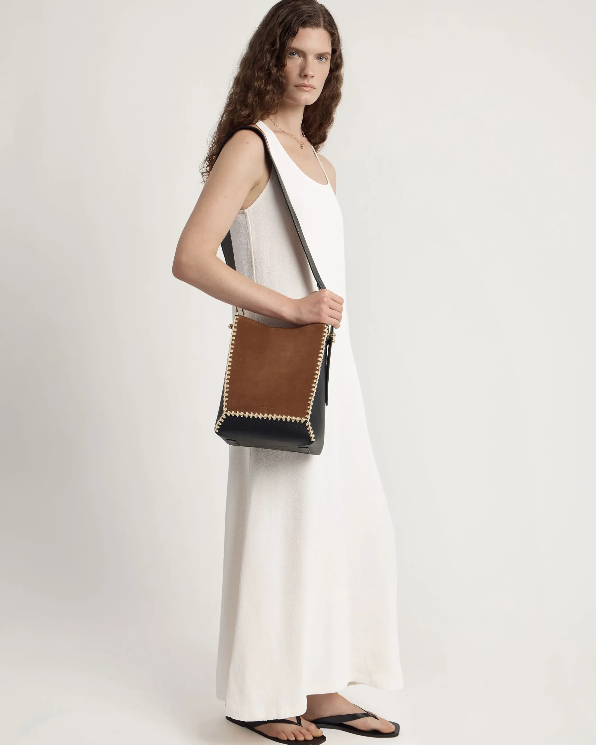 Lana Midi Bucket Bag