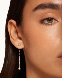 Music Bar Drop Earrings