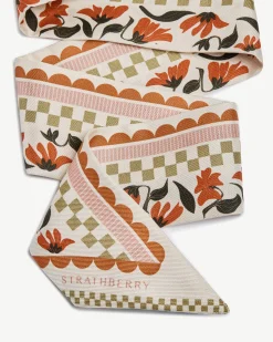 Silk Skinny Scarf