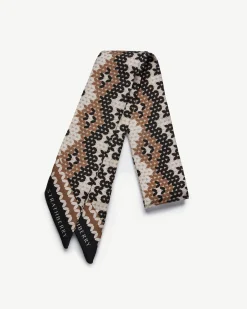 Silk Skinny Scarf