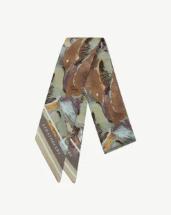 Silk Skinny Scarf