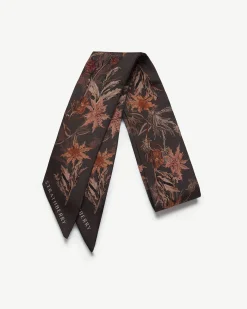 Silk Skinny Scarf