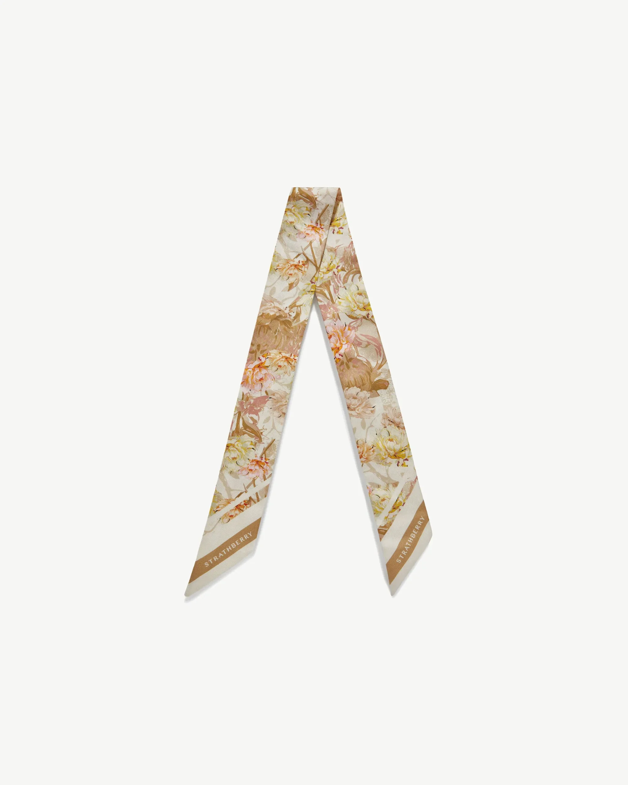 Silk Skinny Scarf