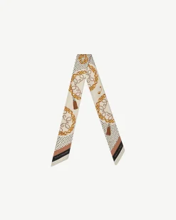 Silk Skinny Scarf