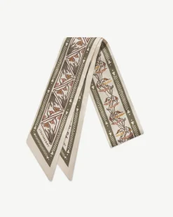 Silk Skinny Scarf