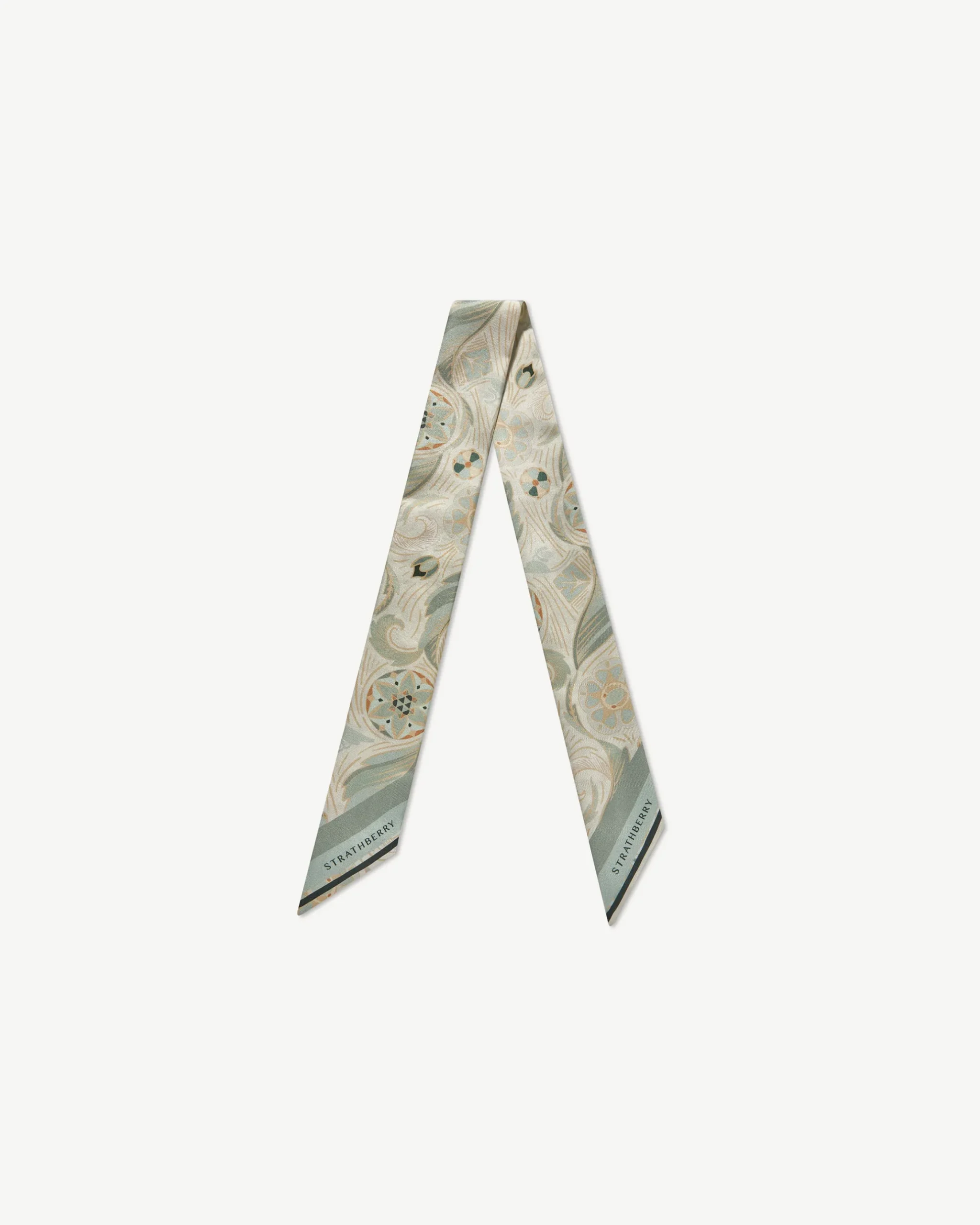 Silk Skinny Scarf