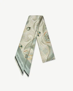 Silk Skinny Scarf