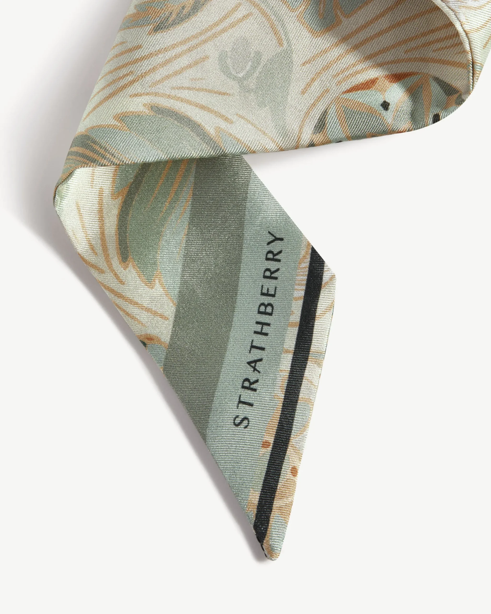 Silk Skinny Scarf