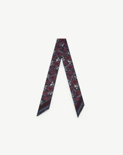 Silk Skinny Scarf