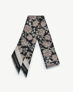 Silk Skinny Scarf