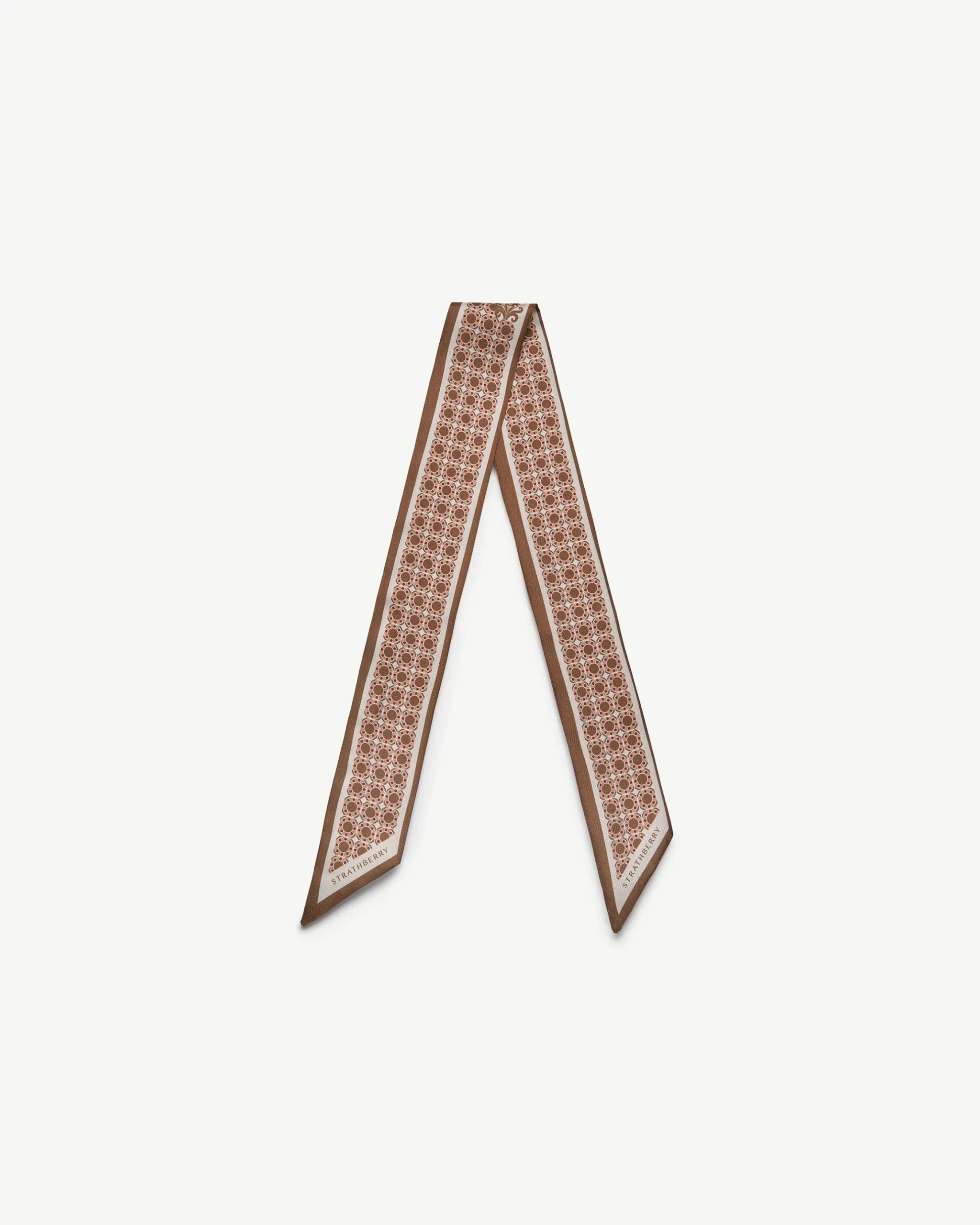 Silk Skinny Scarf