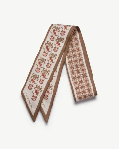 Silk Skinny Scarf