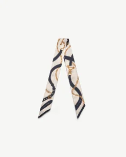 Silk Skinny Scarf