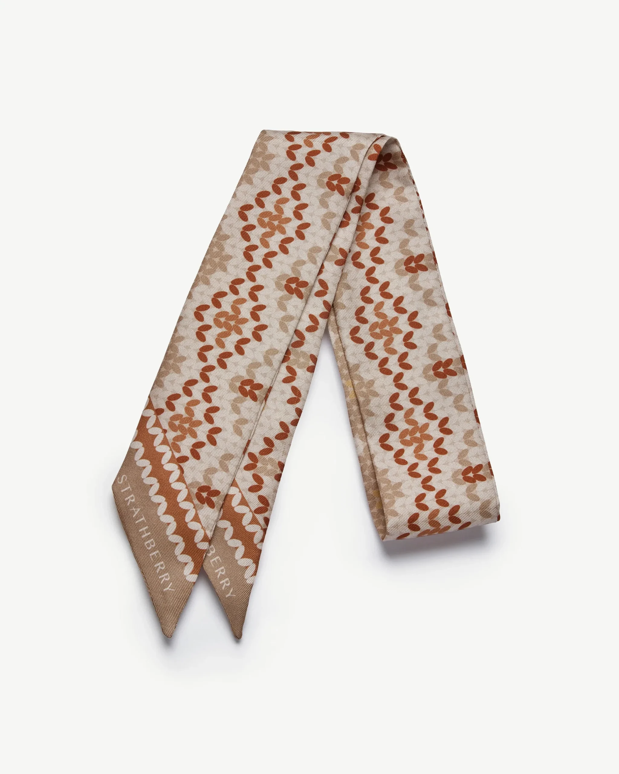 Silk Skinny Scarf