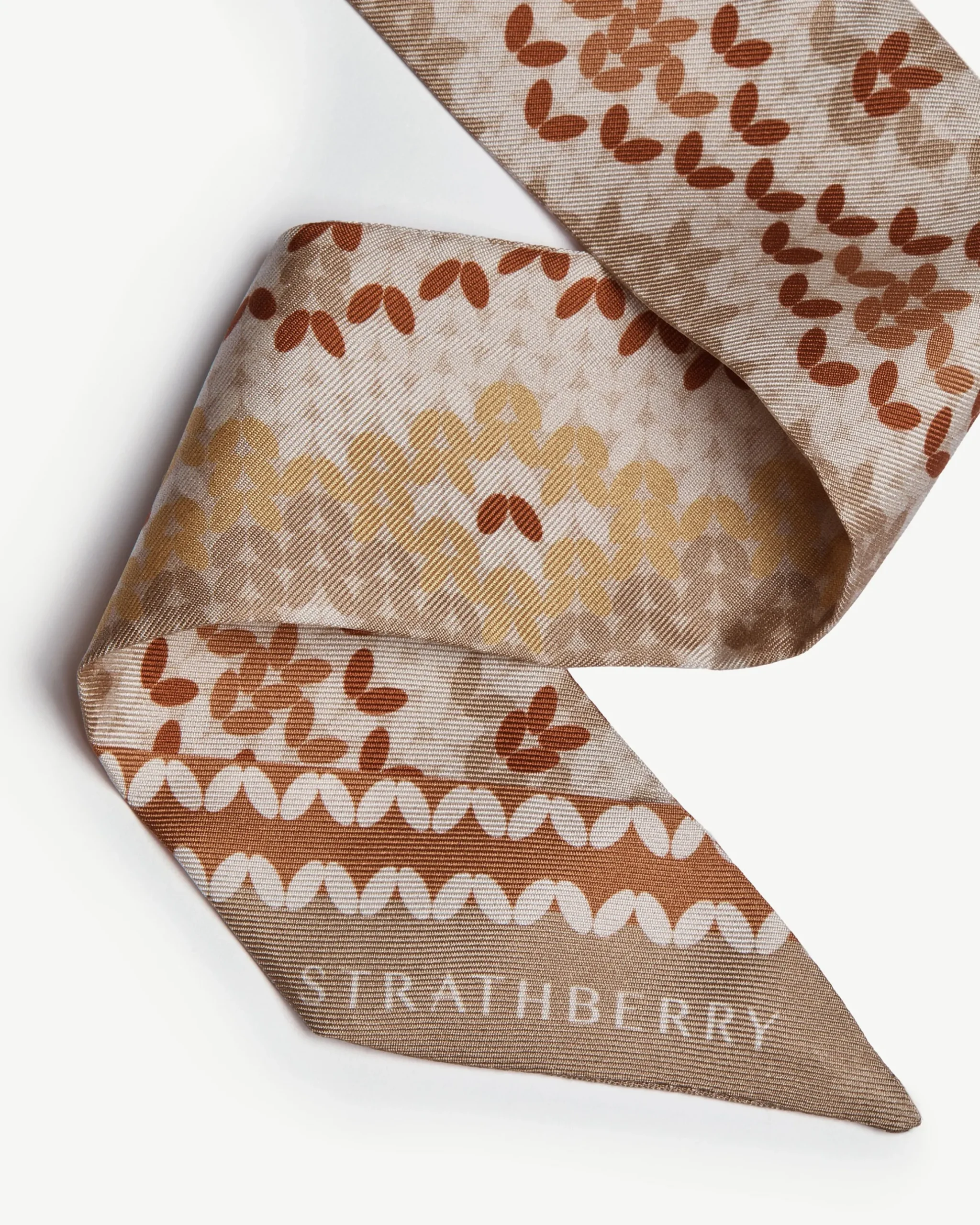 Silk Skinny Scarf