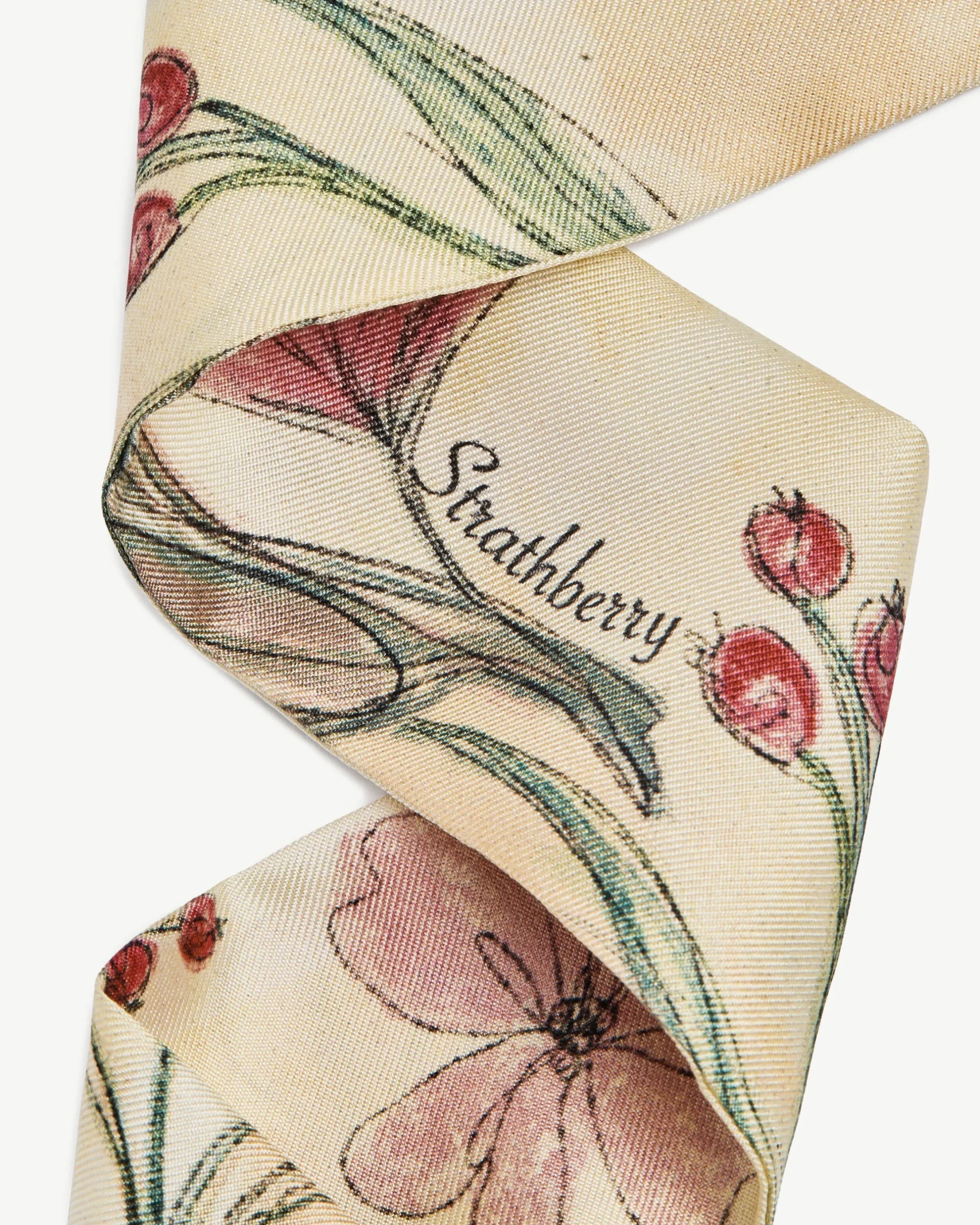Silk Skinny Scarf