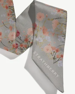 Silk Skinny Scarf